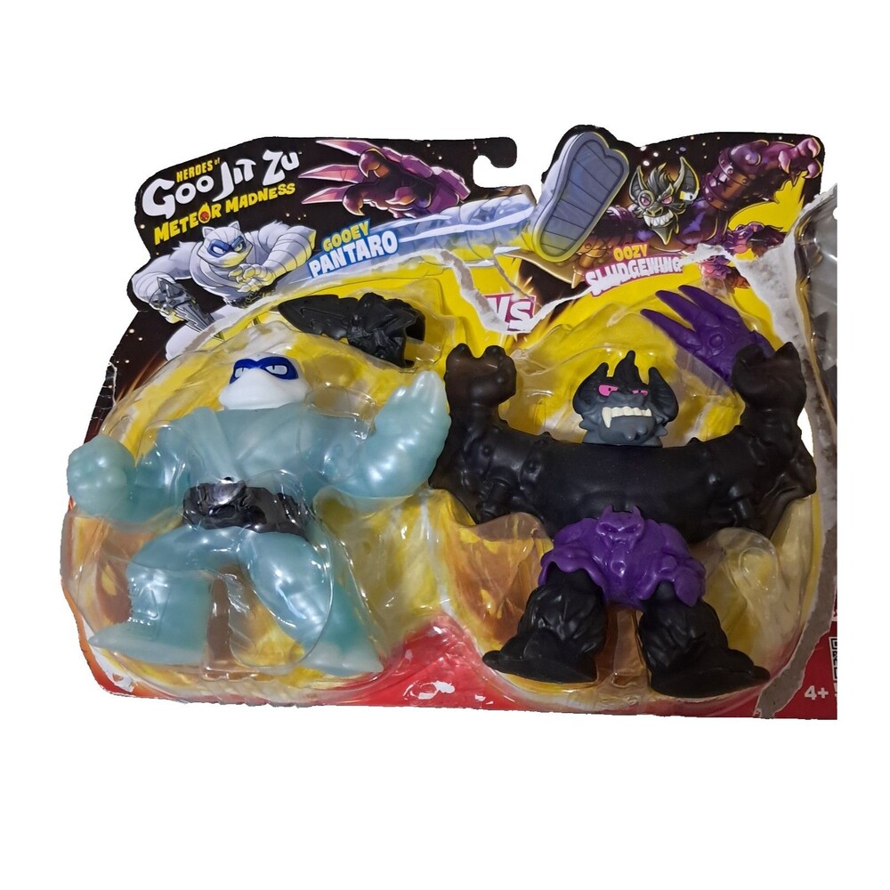 Heroes of Goo Jit Zu Meteor Madness Pantaro & Sludgewing Gooey Stretch Oozy